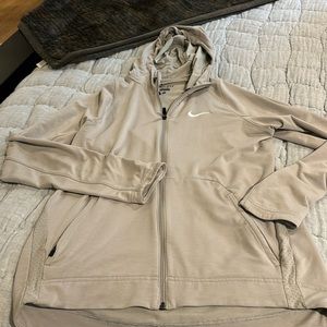 Nike men’s size Medium Dri-fit, zipper front hoody